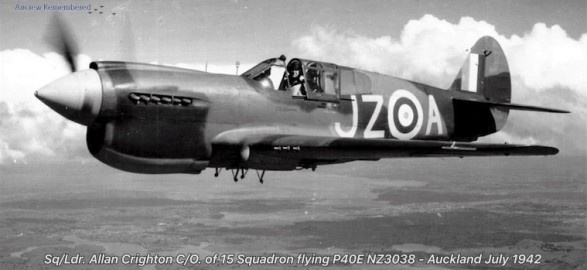 15 Squadron Curtiss P40e