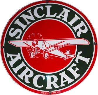 1930s Ad for Sinclair Aviation Fuel