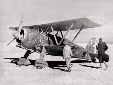 Captured Fiat CR.42 Falco