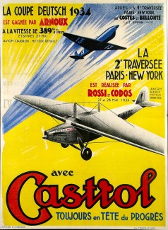 Castrol Vintage Poster