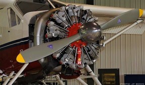 DHC Beaver-with Wasp Jr R985 Radial Engine