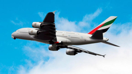 Emirates Airbus A380 F
