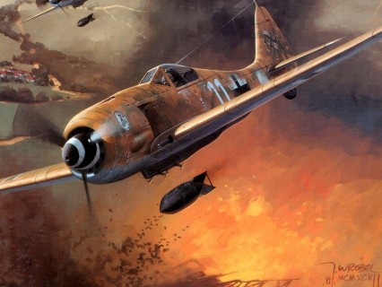 FW190 fighter-bomber