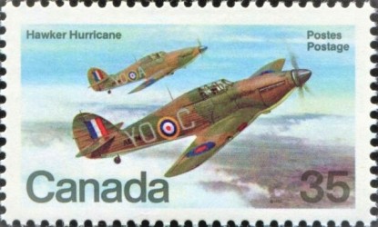 Hawker Hurricane Stamp