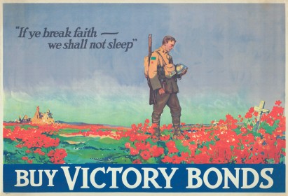 If Ye Break Faith WWI victory bond