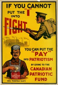 Put the I into Fight - WWI poster