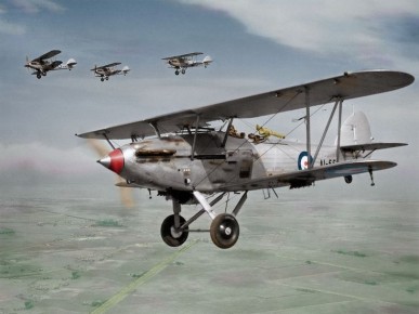 RAF Hawker Fury 1930s