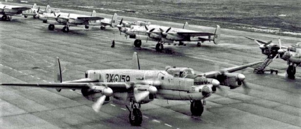 Postwar Lancasters of RCAF 407 Squadron