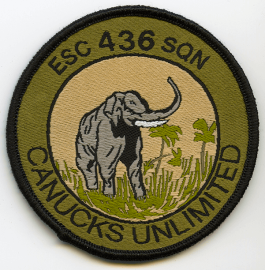 RCAF 436 Squadron - Burma Crest