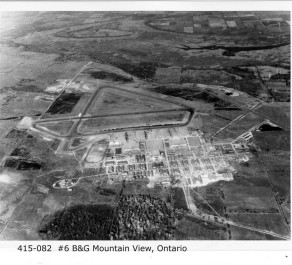 RCAF Station Mountain View Aerial View 1940s
