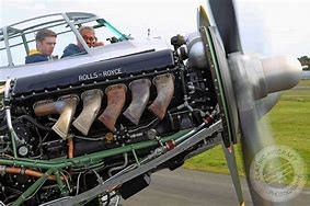 Restored Mosquito Rolls-Royce engine