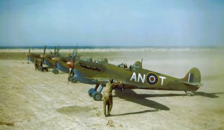 Spitfires 1943 Tunisia