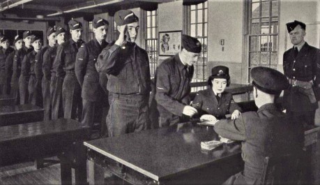 WWII BCATP Candidates signing in