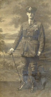 WWI RFC Pilot in Dress Uniform