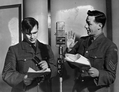 Wayne and Shuster on CBC Radio WWII<br>Photo - CBC