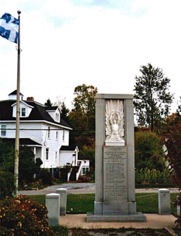 de Lesseps Monument - Gaspe Quebec