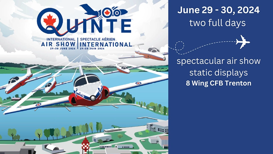 Quinte Air Show June 29-30 2024