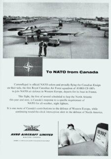 1956 AVRO Aircraft Limited Advertisement 1956 AVRO Aircraft Limited Advertisement