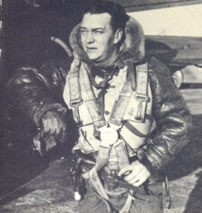 CBC Engineer Harold Wadsworth suited up for a bombing run CBC Engineer Harold Wadsworth suited up for a bombing run over Germany in WWII to record impressions over enemy territory