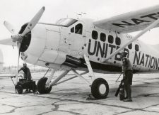 DHC-3 Otter (CC-123) A DHC-3 Otter (CC-123) of 115 Air Transport Unit ready for start-up at El Arish in the early 1960's