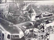 North Star Assembly Line at Canadair Ltd. Montreal 1947 North Star Assembly Line at Canadair Ltd. Montreal 1947