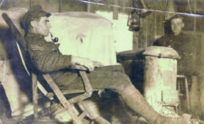 Pte. Walter Arthur Winson of the 1st Canadian Motor Machine Gun Brigade Pte. Walter Arthur Winson of the 1st Canadian Motor Machine Gun Brigade with his Sergeant somewhere in France 1914-18