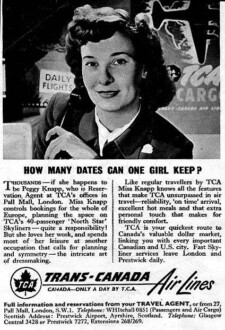 TCA Ad London Illustrated News 1952 TCA Ad London Illustrated News 1952
